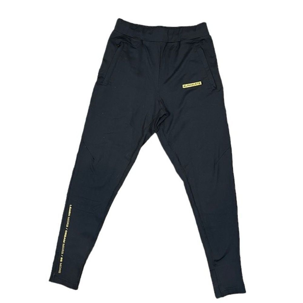 Alphalete Women's Joggers Black Drawstring Pockets S